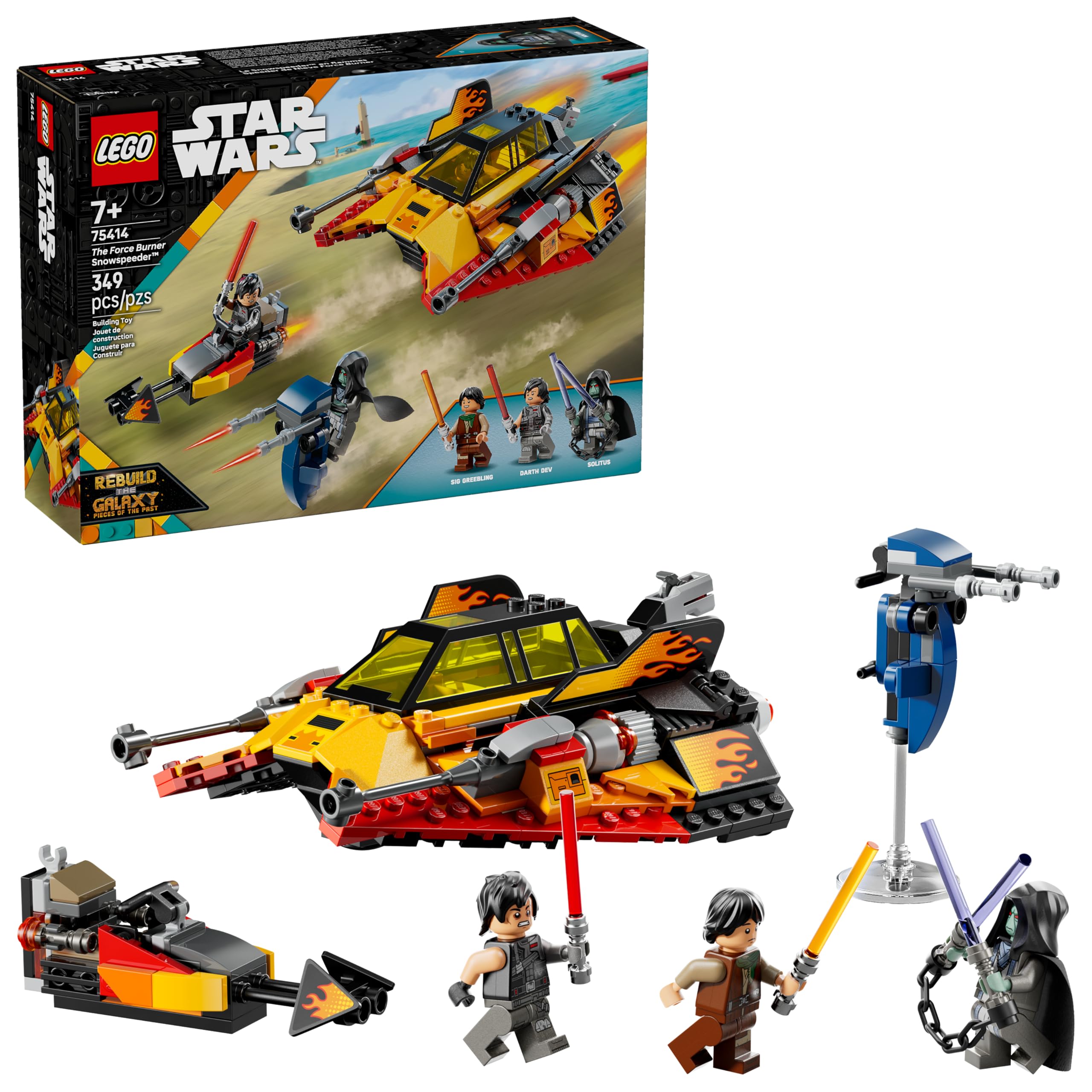 サンサンページ^ ^ LEGO Star Wars Snowspeeder™ The Force Burner 75414 | Amazon.com.br